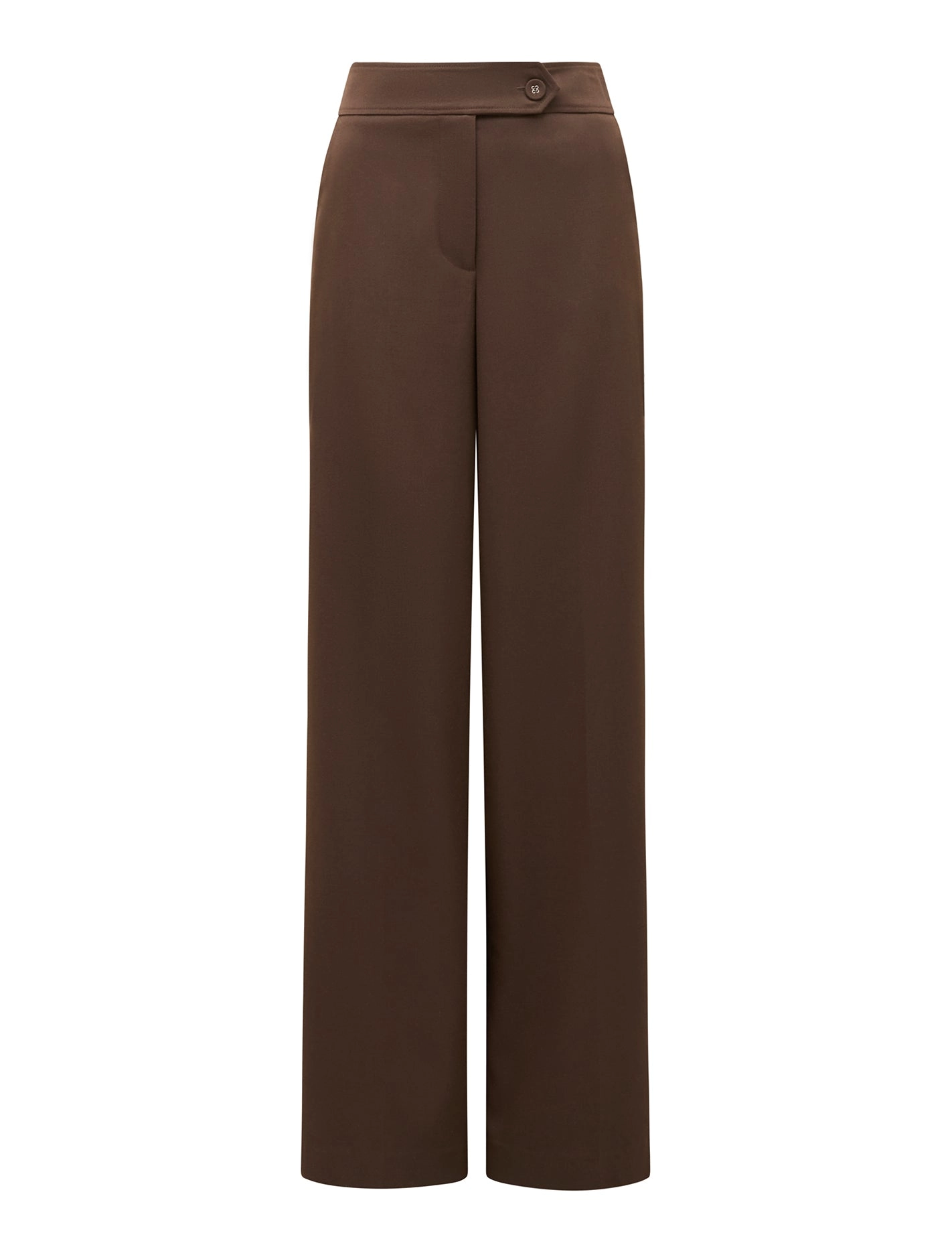 Tyla Button Tab Wide Leg Pants