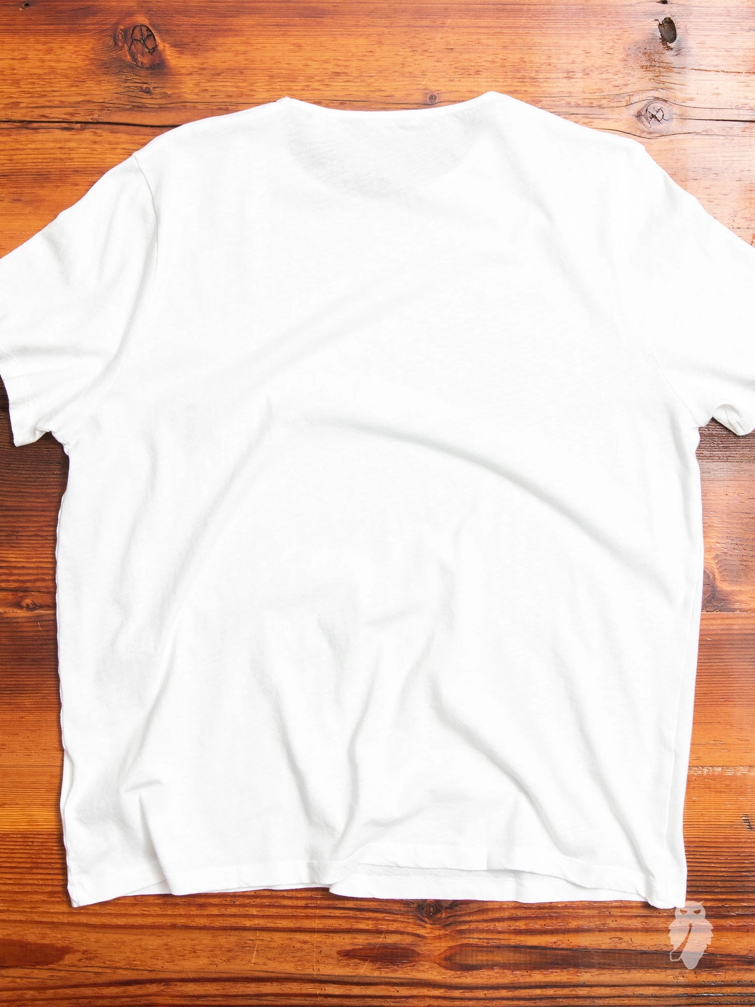 U-Neck T-Shirt in Optic White