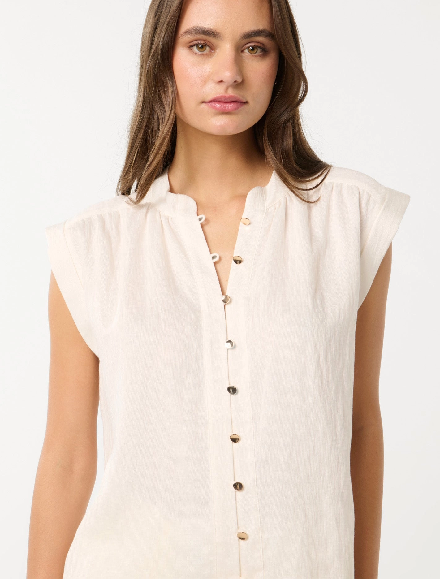 Uma Cuffed Shirt