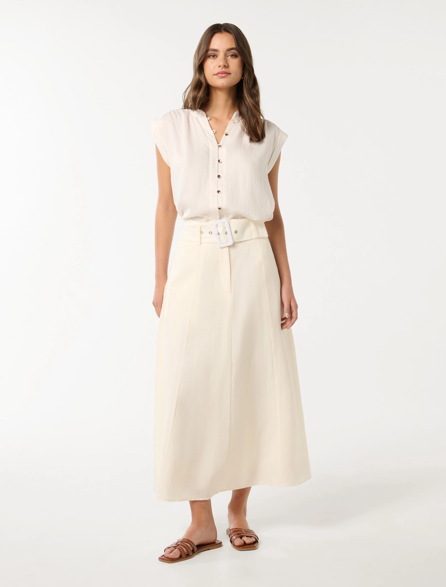 Uma Cuffed Shirt