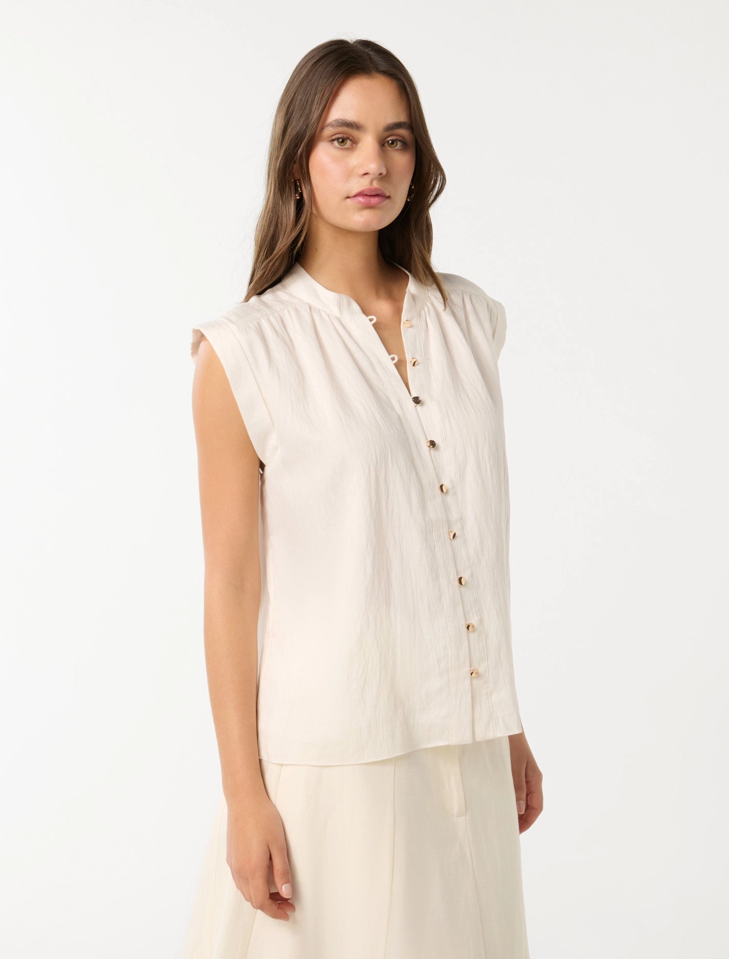 Uma Cuffed Shirt