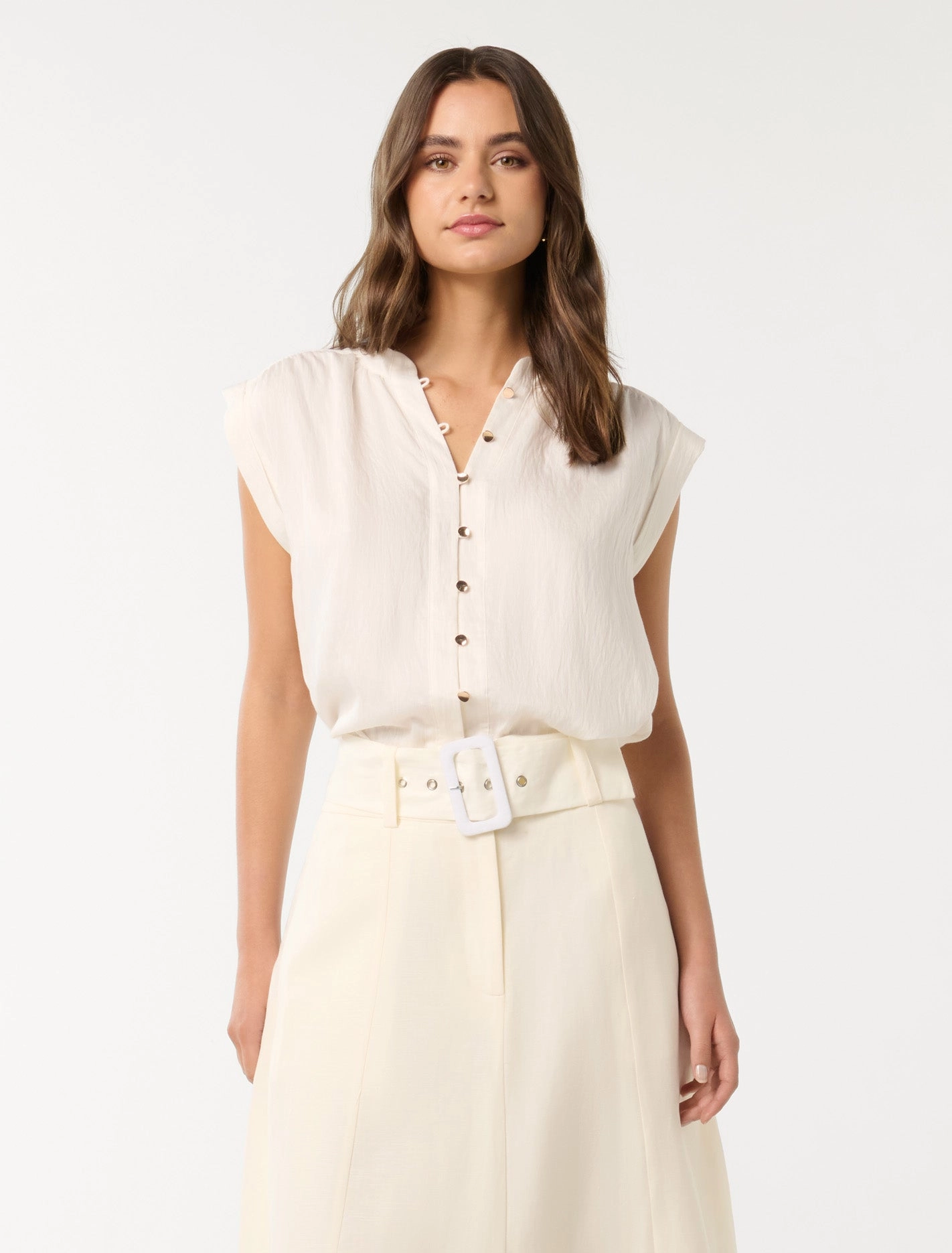 Uma Cuffed Shirt