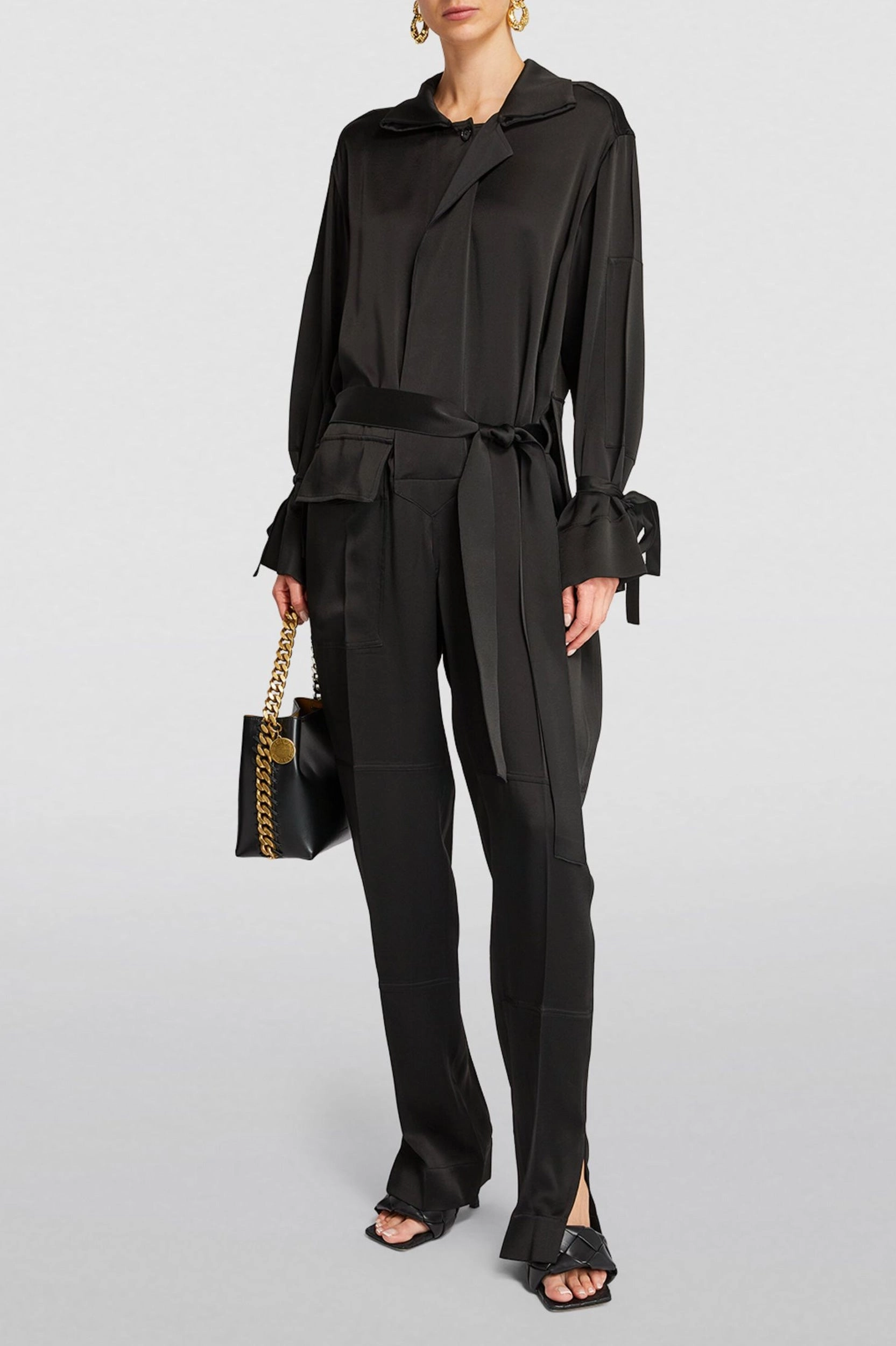 Utility Jumpsuit in Black
