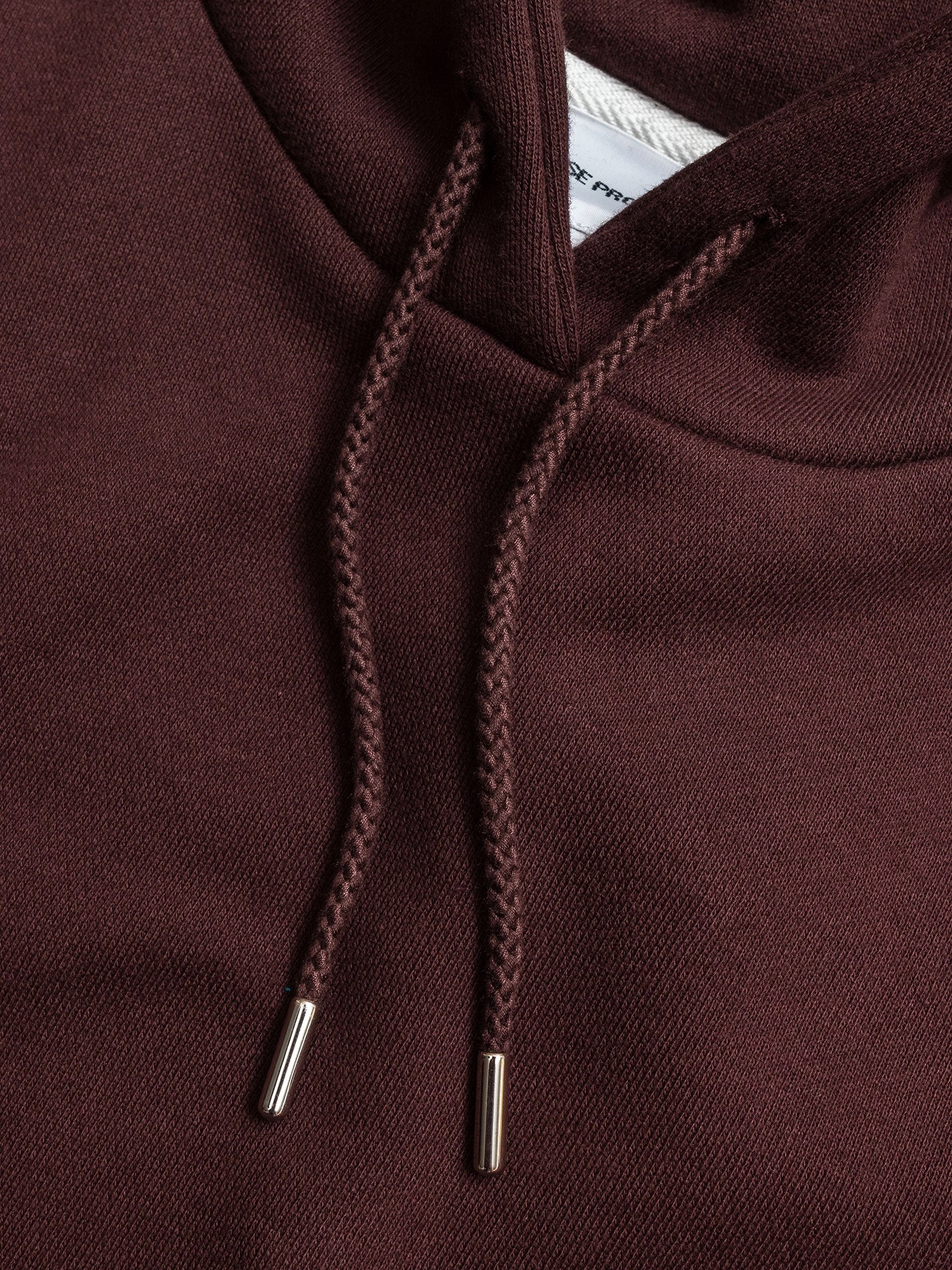 Vagn Pullover Hoodie in Eggplant Brown