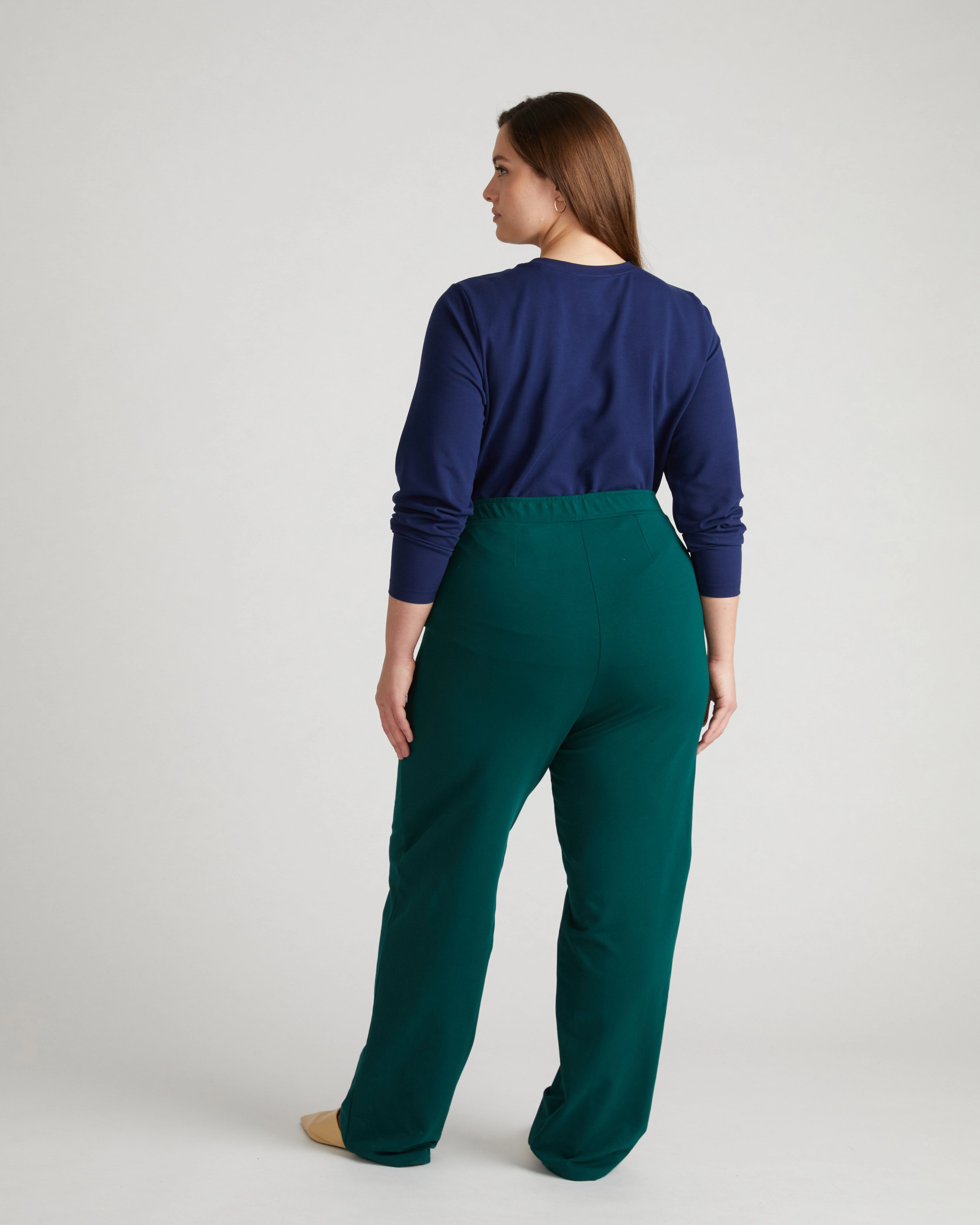 Varsity French Terry Trousers - Botanic