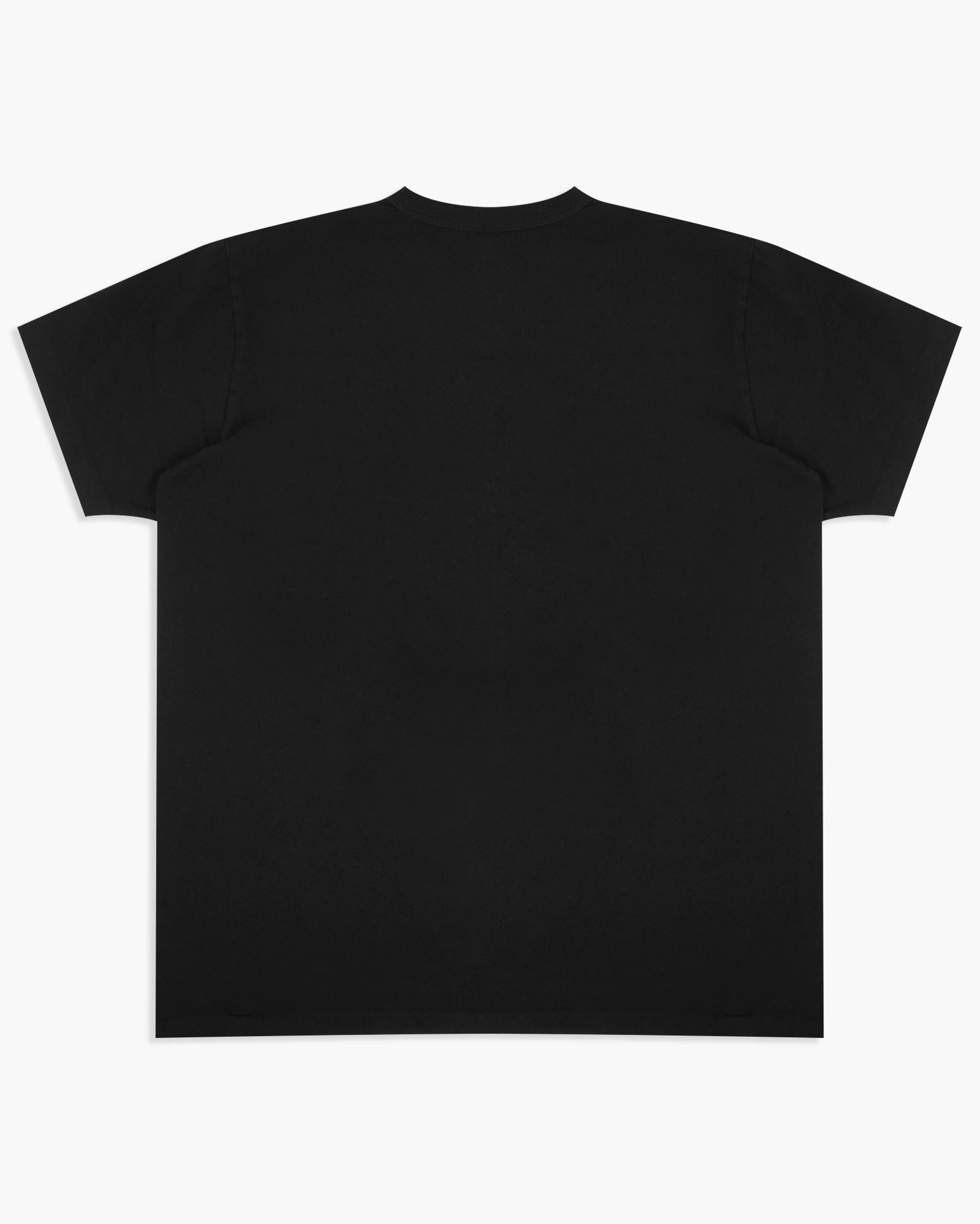 Velva Sheen 14/1 Pigment S/S Henley Tee - Jet Black