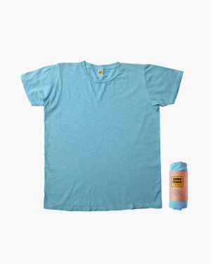 Velva Sheen Rolled S/S Regular Tee - Jade