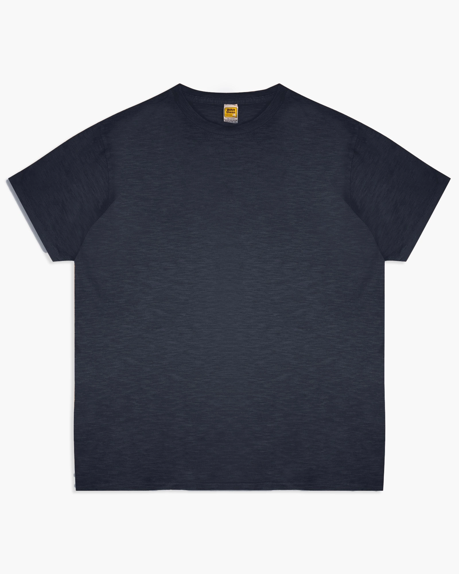Velva Sheen Rolled S/S Regular Tee - Navy