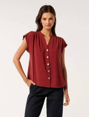 Venus Extended Shoulder Blouse