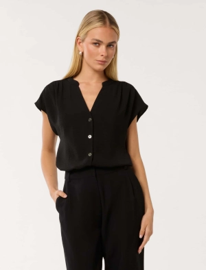 Venus Extended Shoulder Blouse