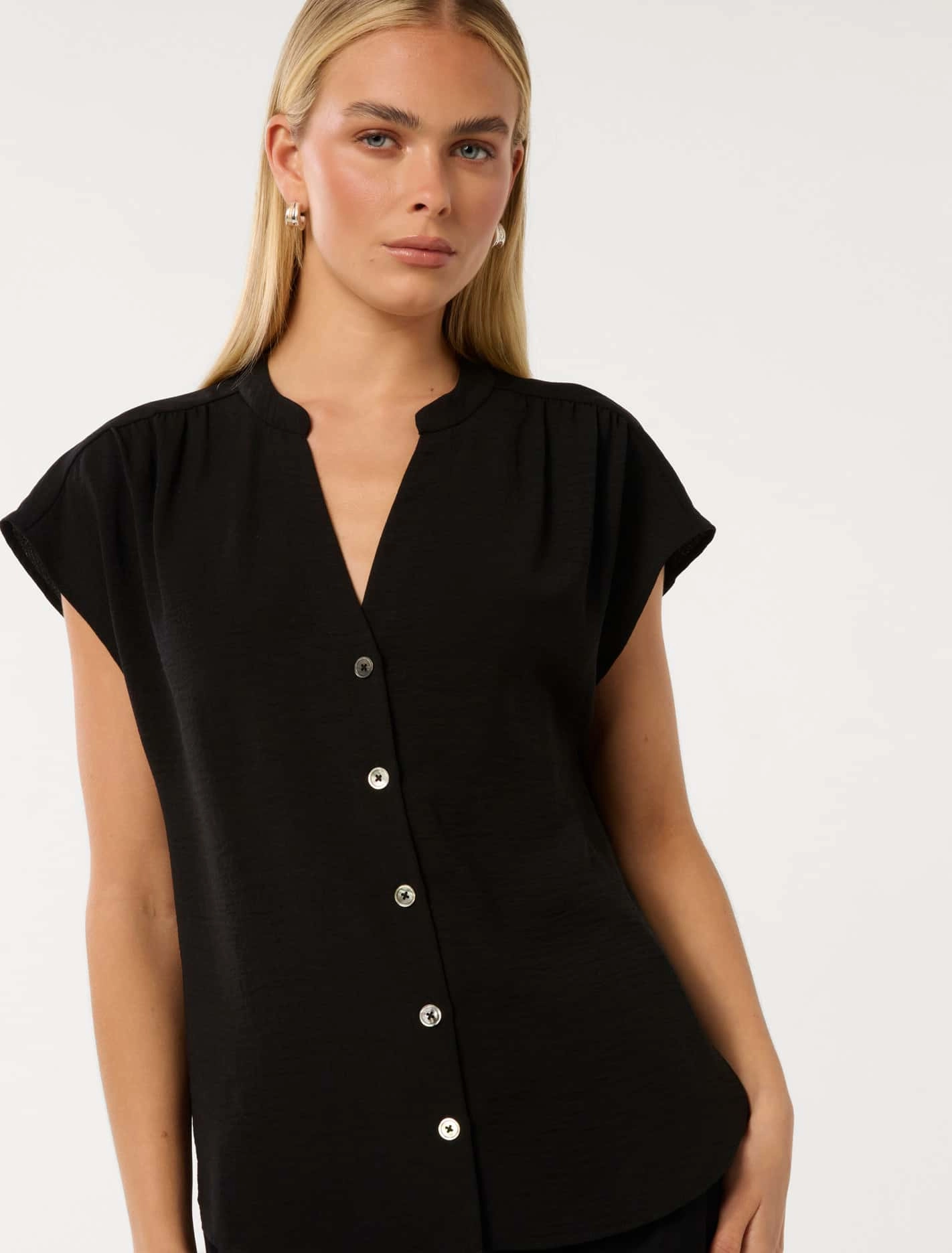 Venus Extended Shoulder Blouse