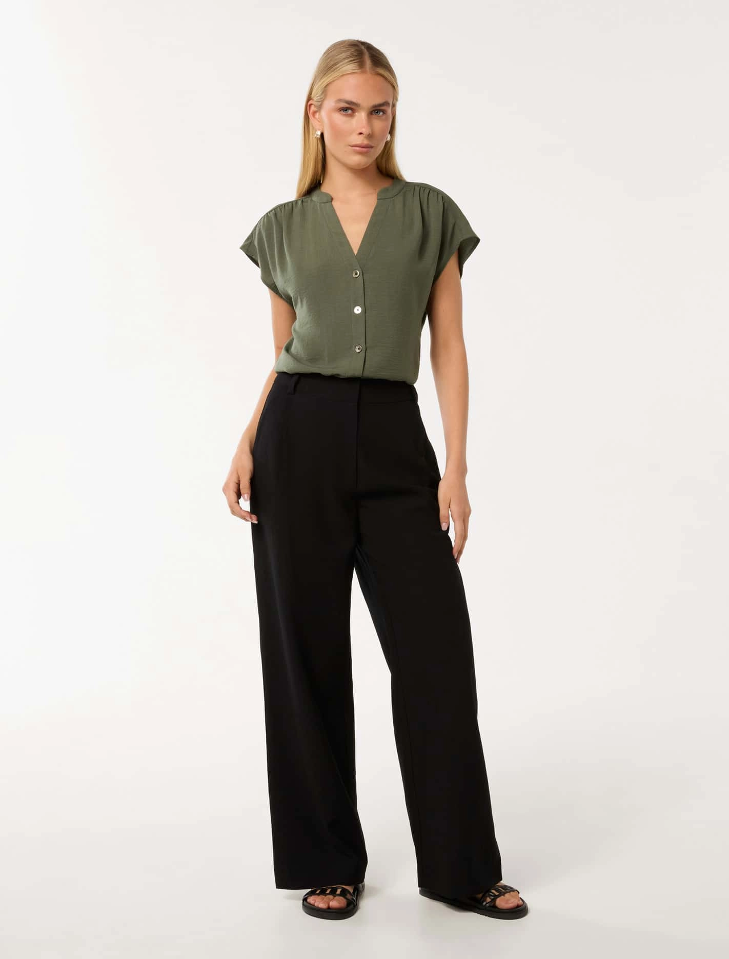 Venus Extended Shoulder Blouse