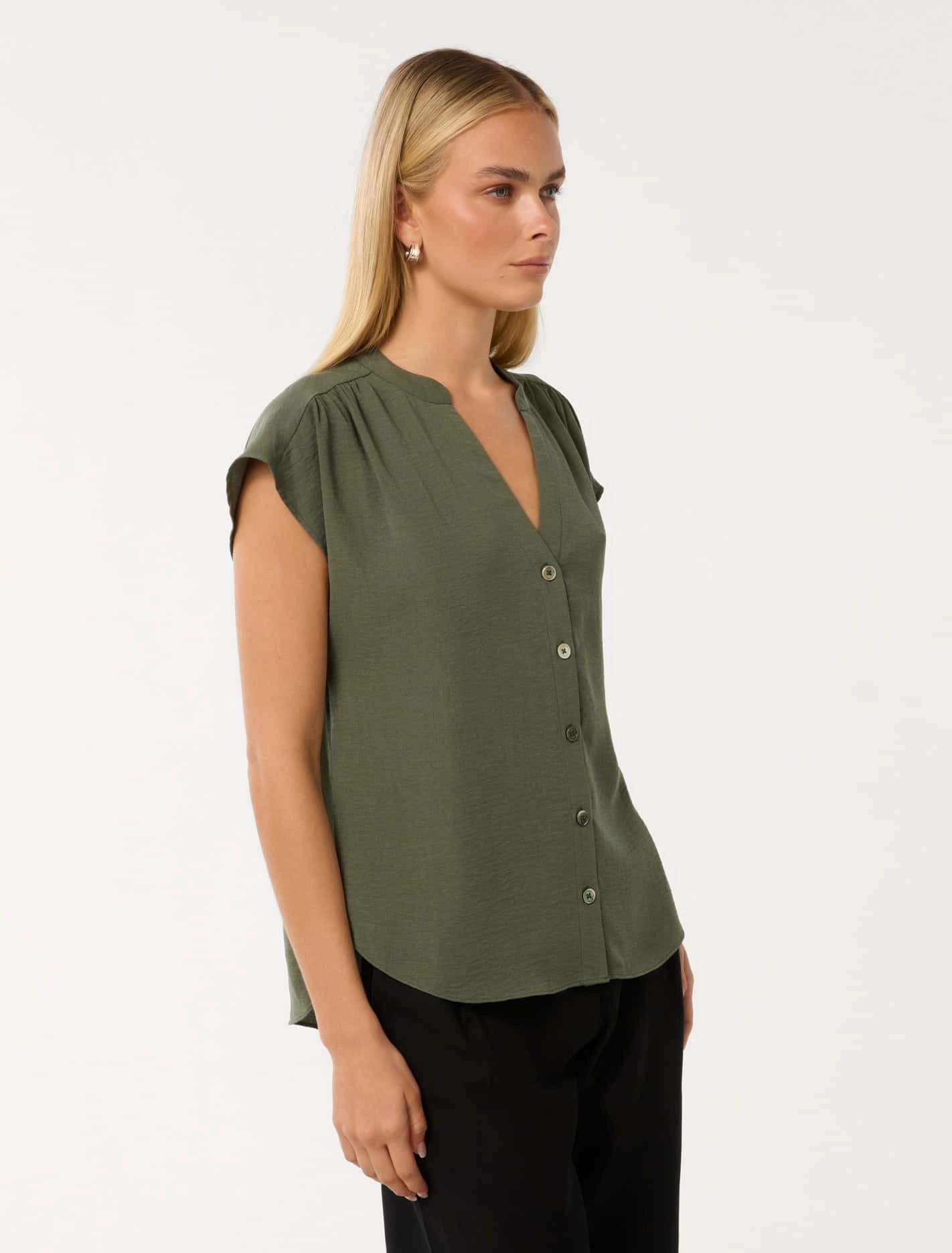 Venus Extended Shoulder Blouse