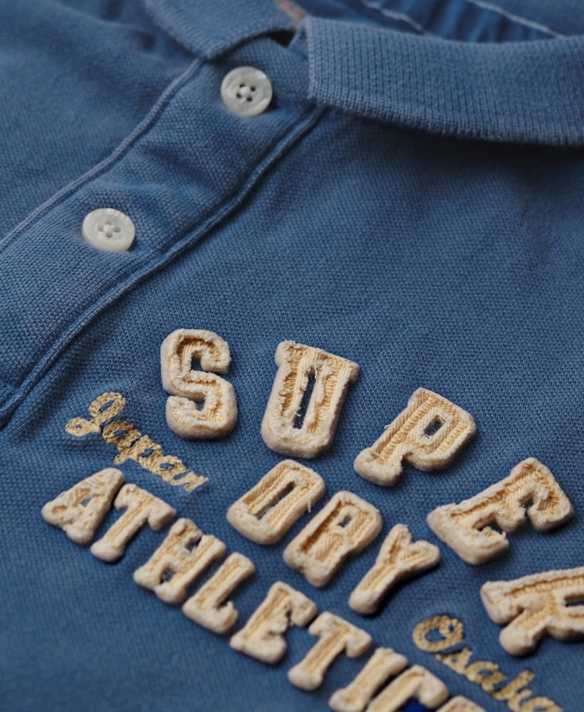 Vintage Athletic Polo | Voltage Blue