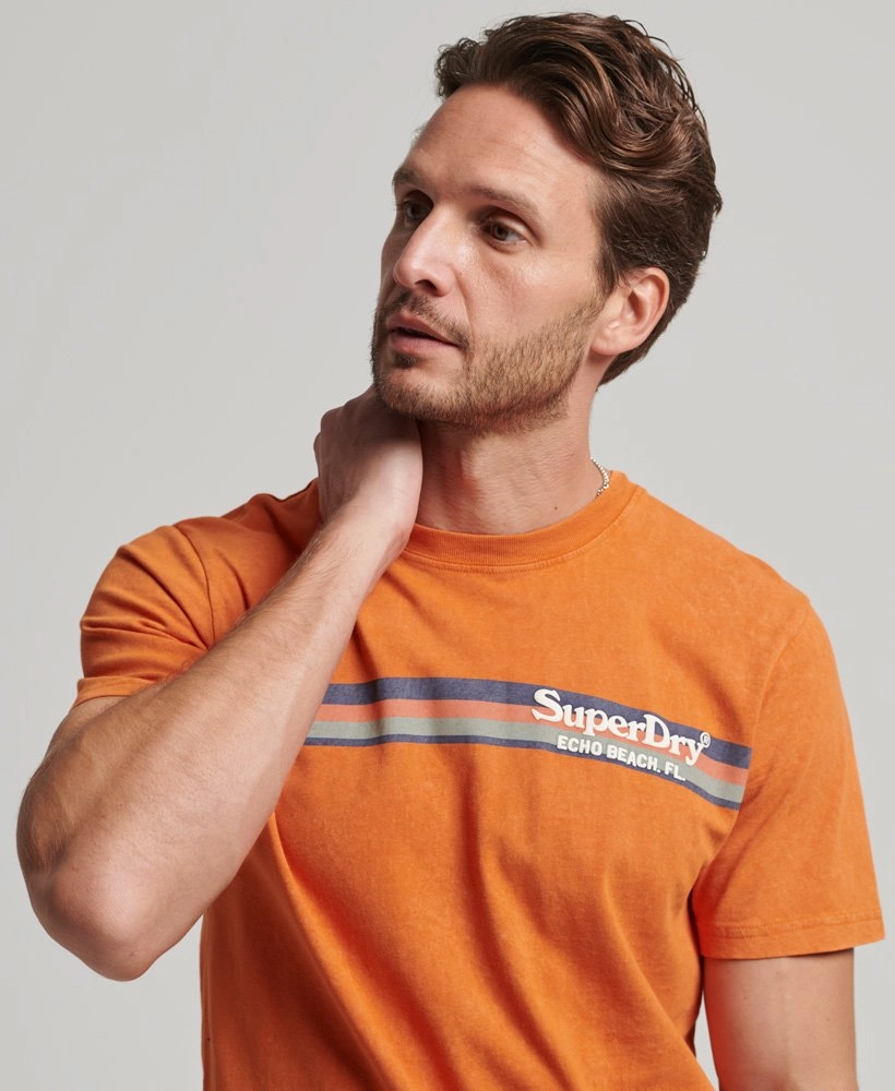 Vintage Venue Tee | Denim Co Rust Orange