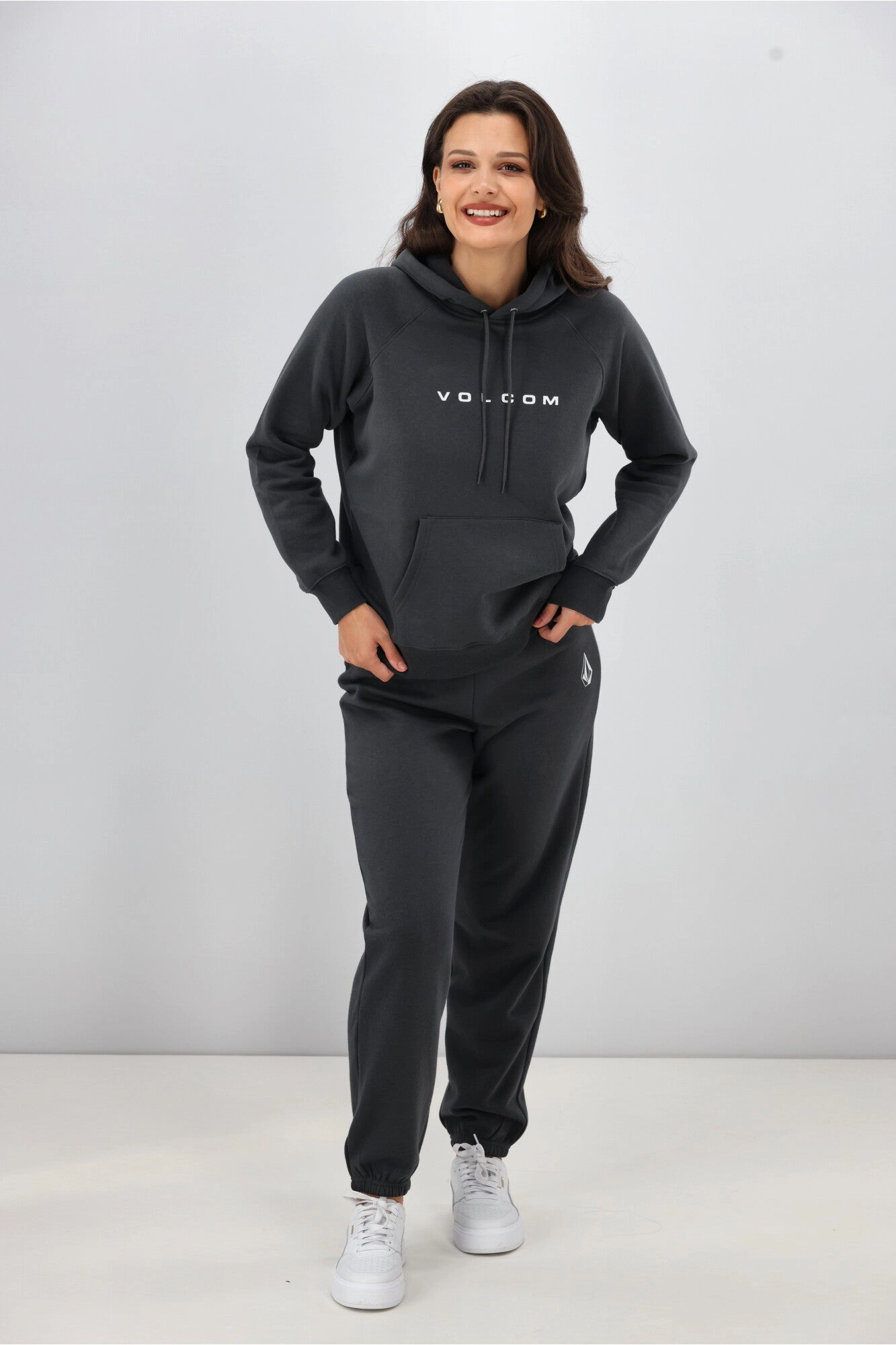 Volcom Get More Hoodie Vintage Black