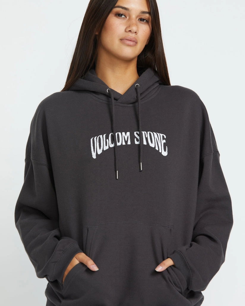 Volcom Stone Art Up Hoodie Vintage Black