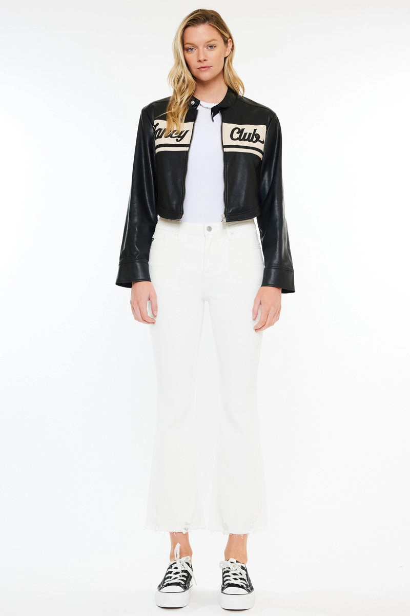 Volumina High Rise Crop Bootcut