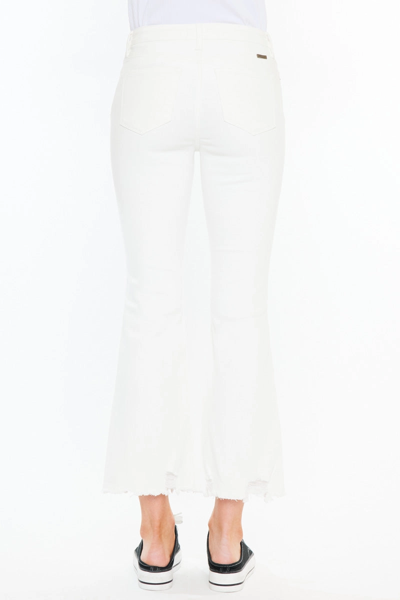 Volumina High Rise Crop Bootcut
