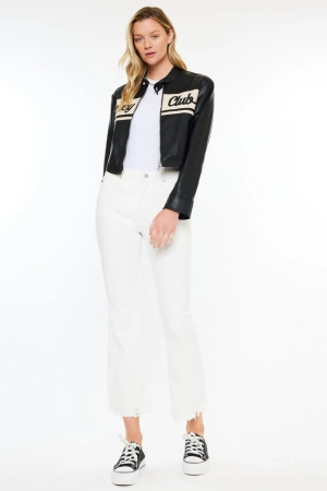 Volumina High Rise Crop Bootcut