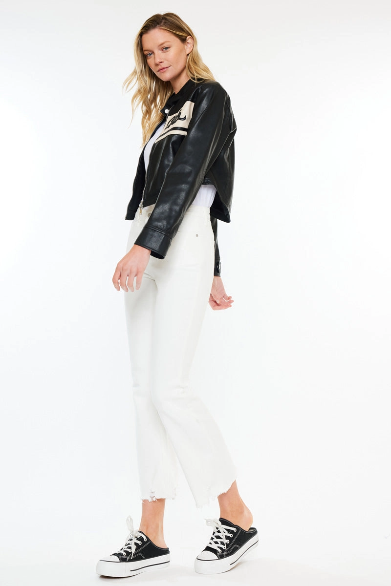 Volumina High Rise Crop Bootcut