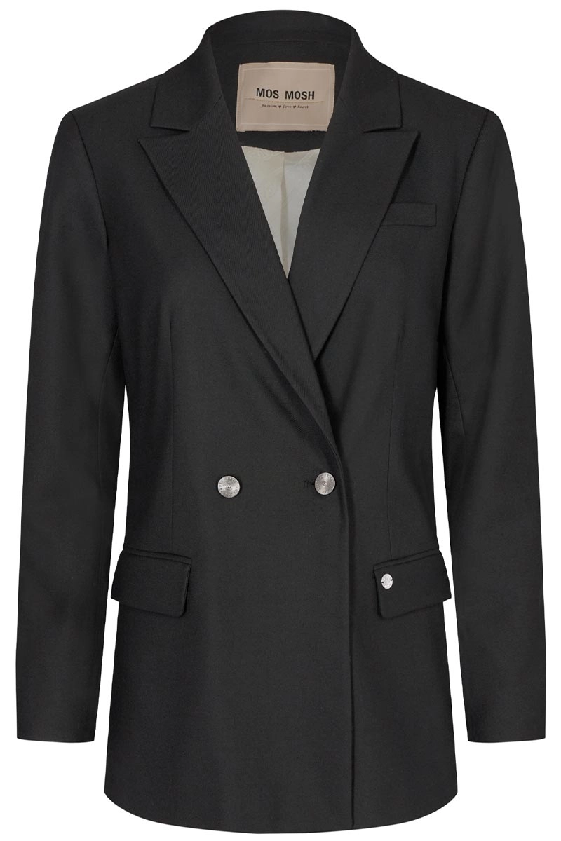 Wanda Twiggy Blazer | Black | Blazer fra Mos Mosh