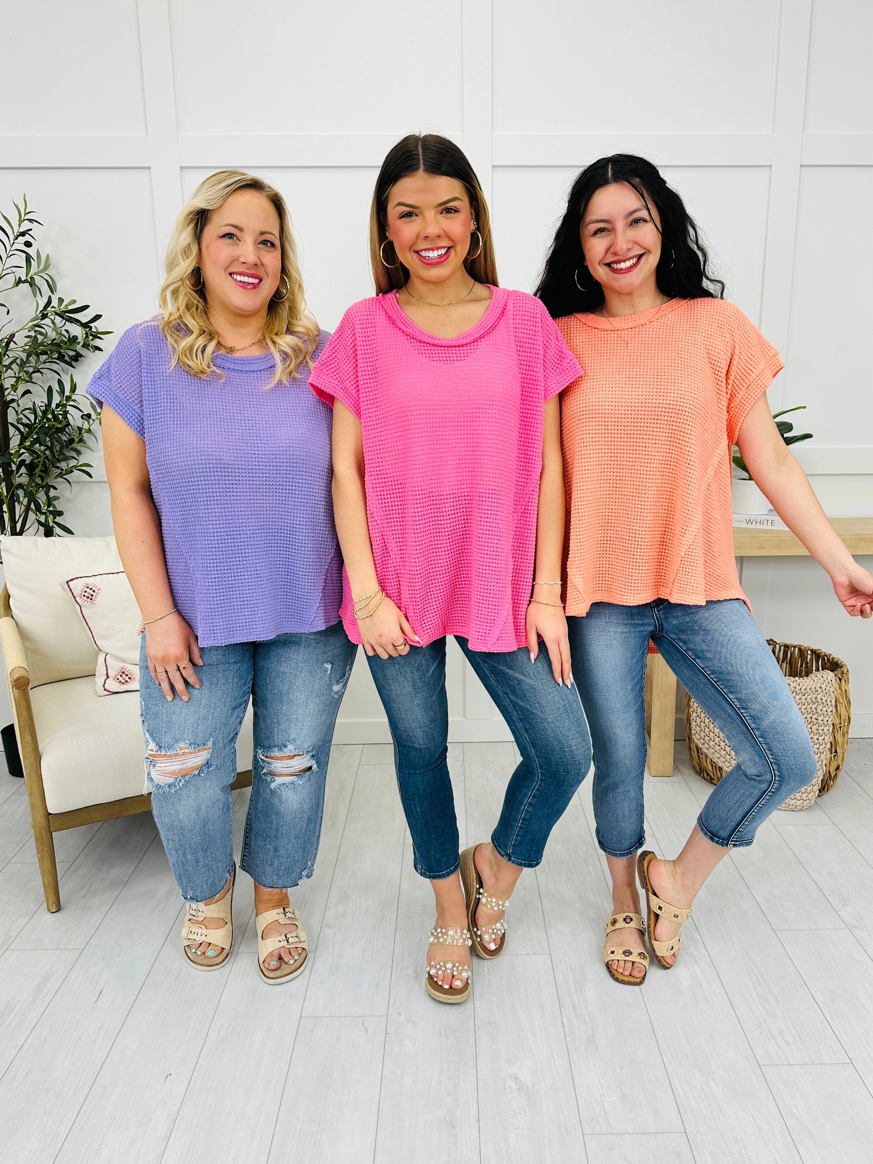 Weekend Favorite Top- Multiple Colors!