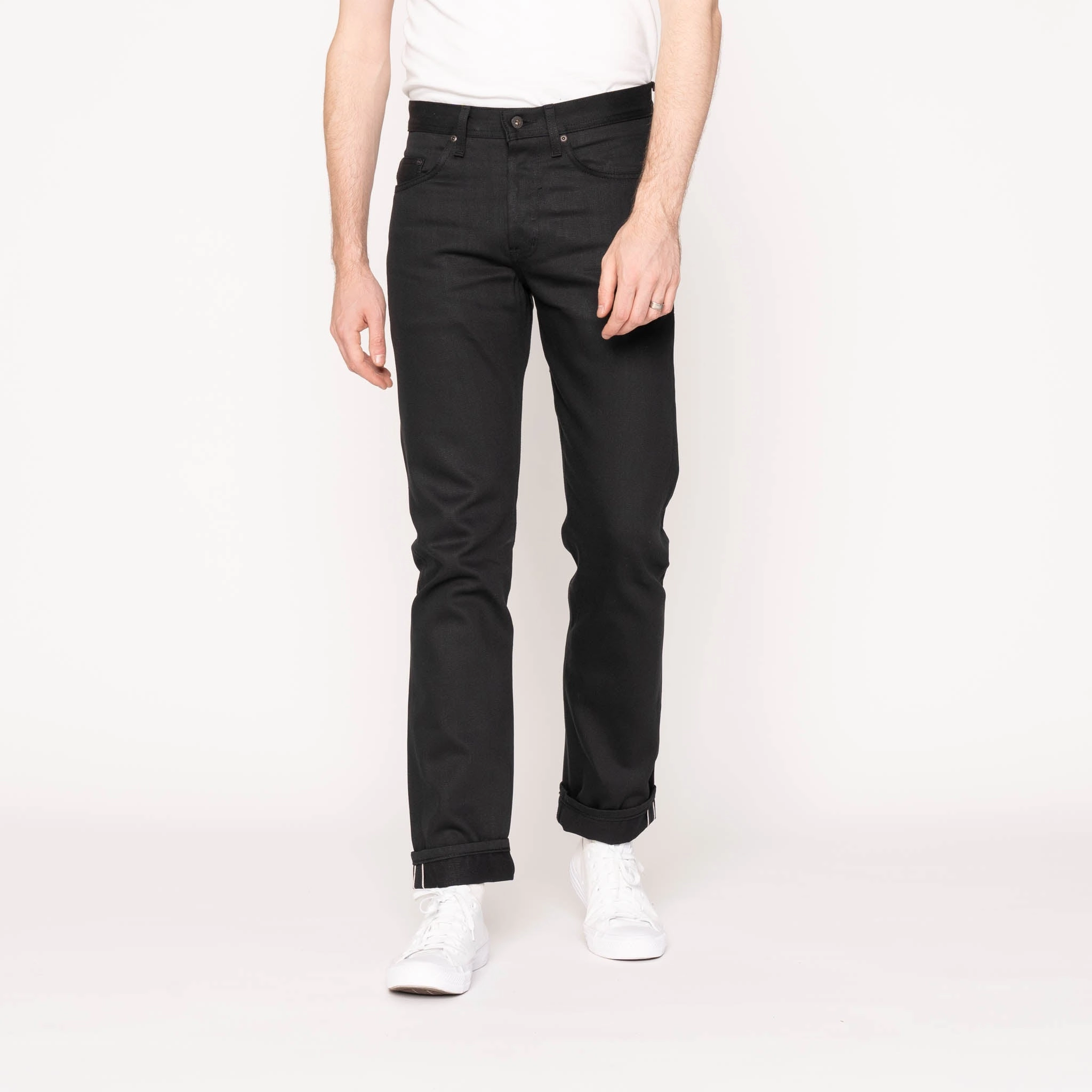 Weird Guy - Forever    Black    Selvedge