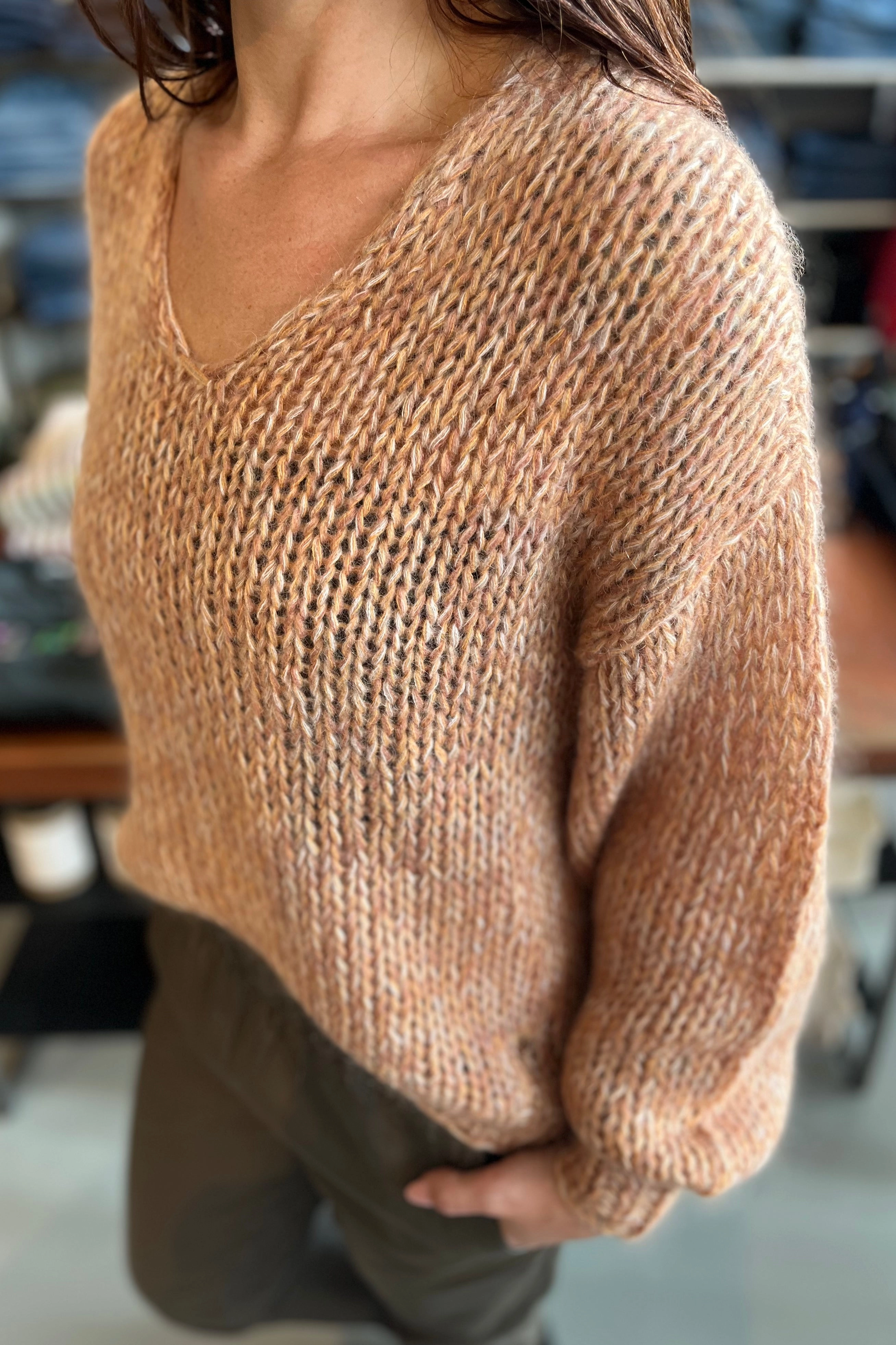 Welma Knit | Burlwood | Strik fra Mos Mosh