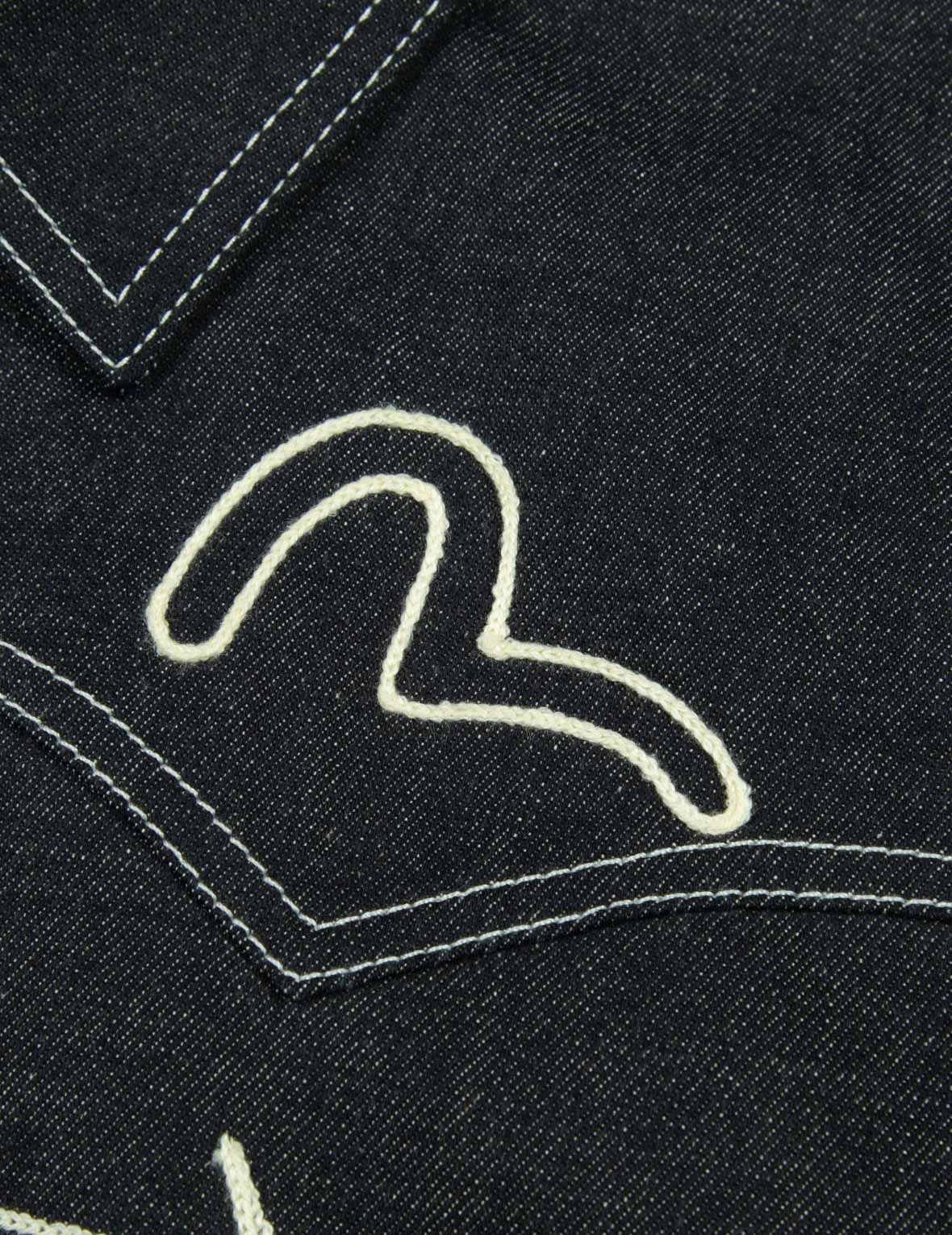 Western Style and Logo Embroidery Denim Jacket