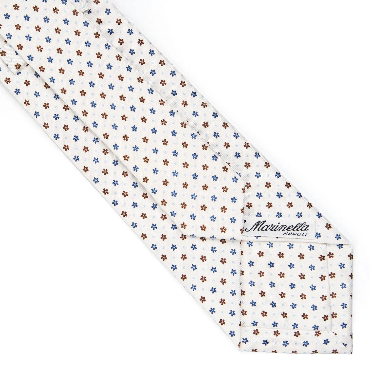 WHITE SARTORIAL CLASSIC SILK TIE