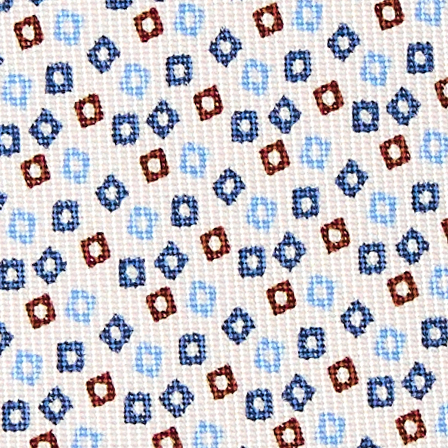 WHITE SARTORIAL CLASSIC SILK TIE