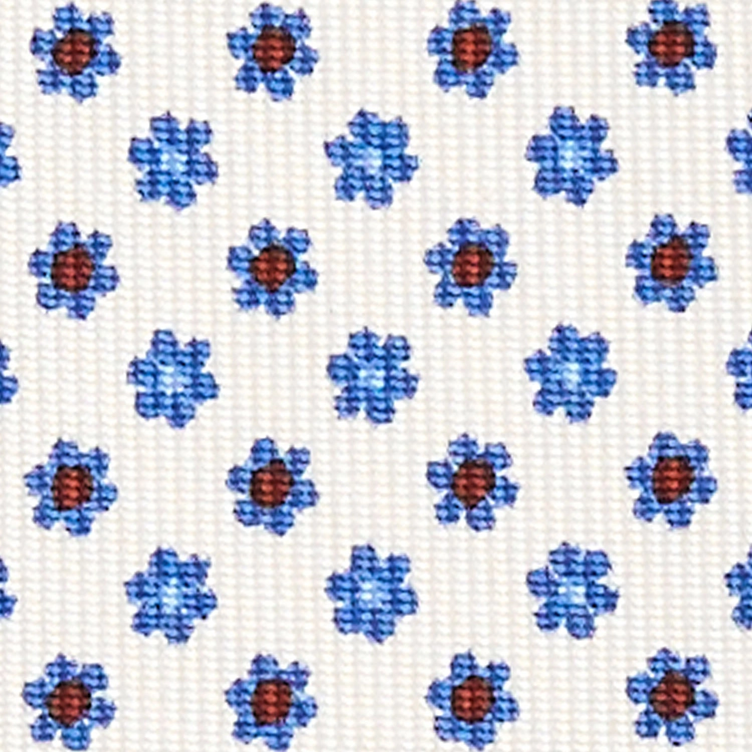 WHITE SARTORIAL CLASSIC SILK TIE
