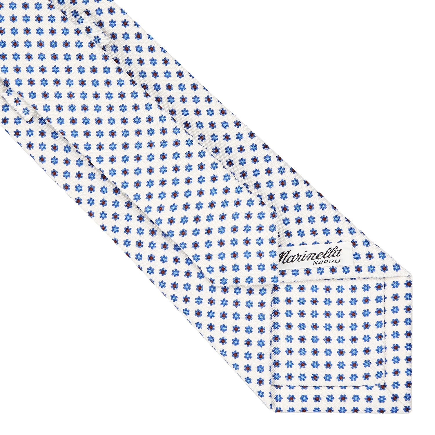 WHITE SARTORIAL CLASSIC SILK TIE