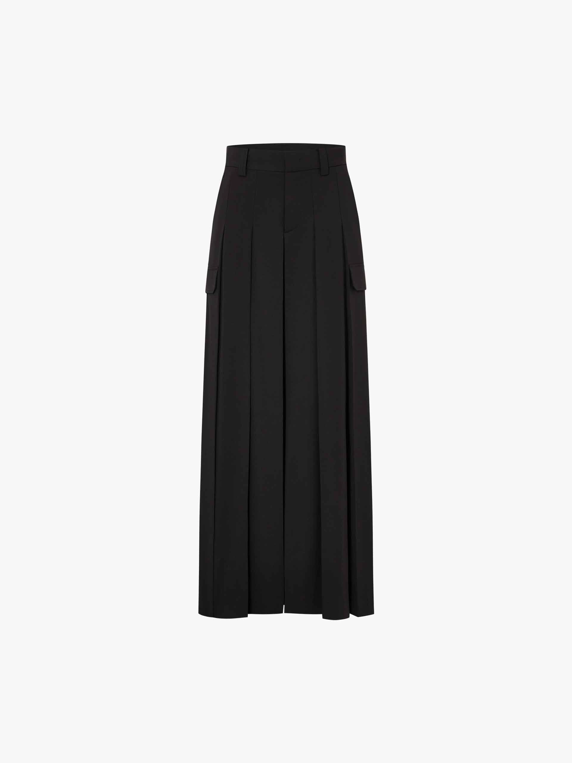 Wide Leg Pleated Pants