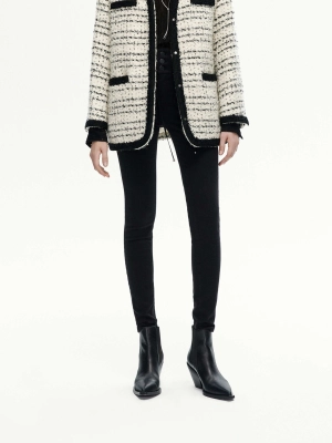 Wide Waist Skinny Jeans