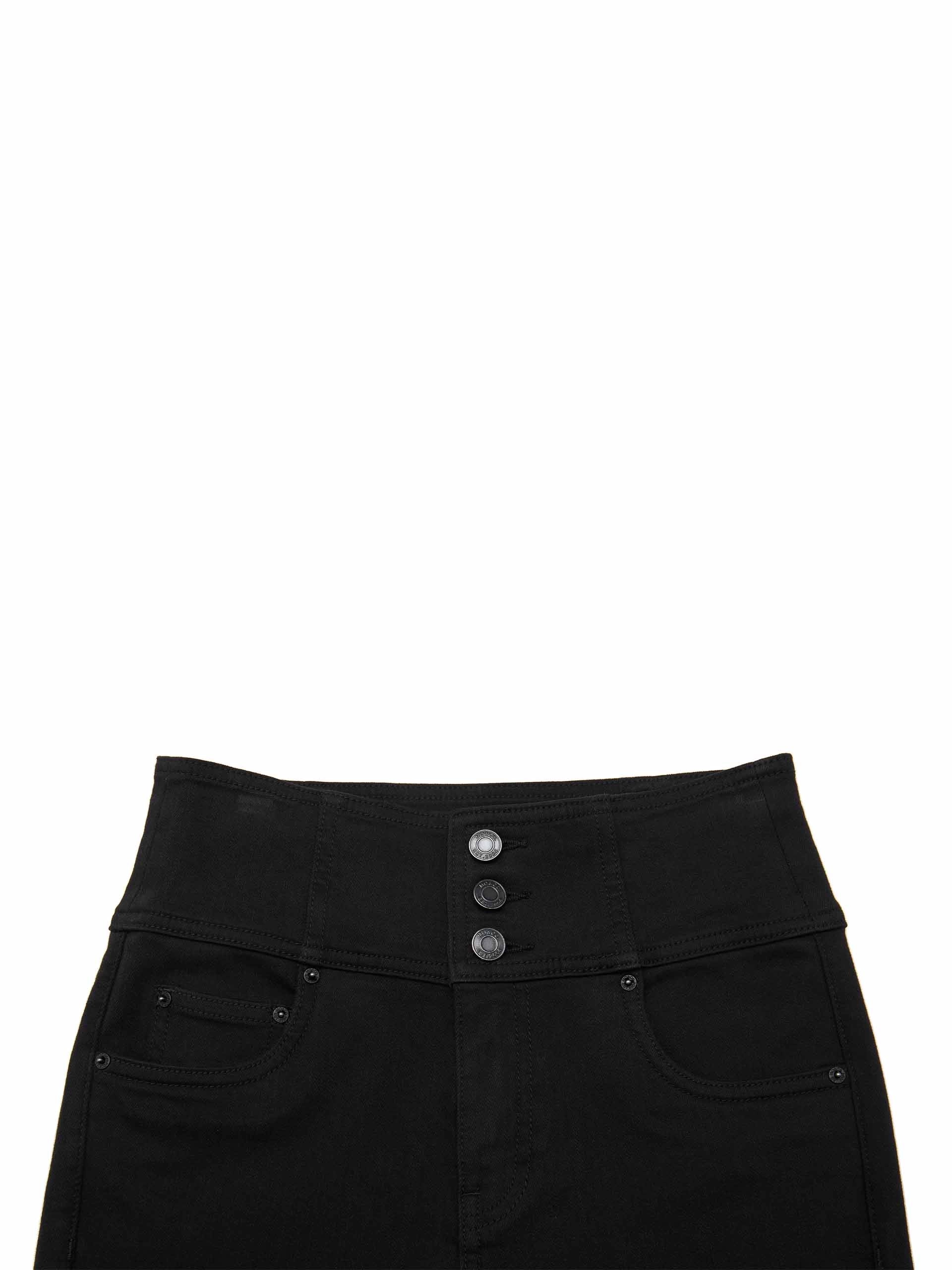 Wide Waist Skinny Jeans