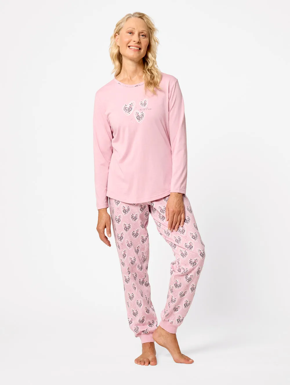 Wild Love Placement Pyjama Set
