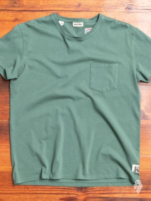 Wilson Pocket T-Shirt in Clover Green