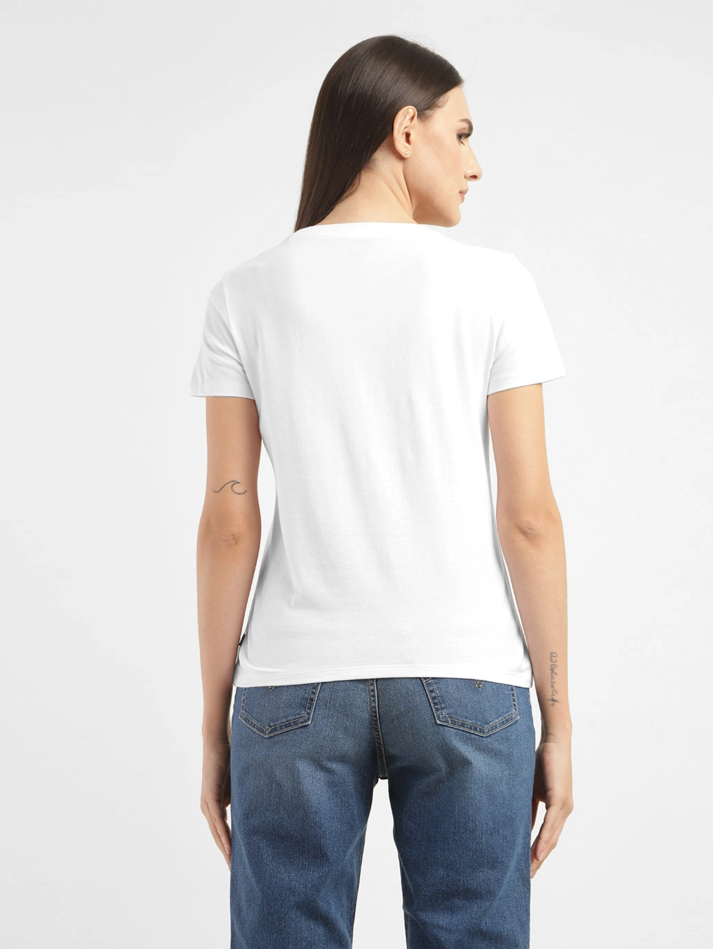Womens Graphic Print Crew Neck T Shirt