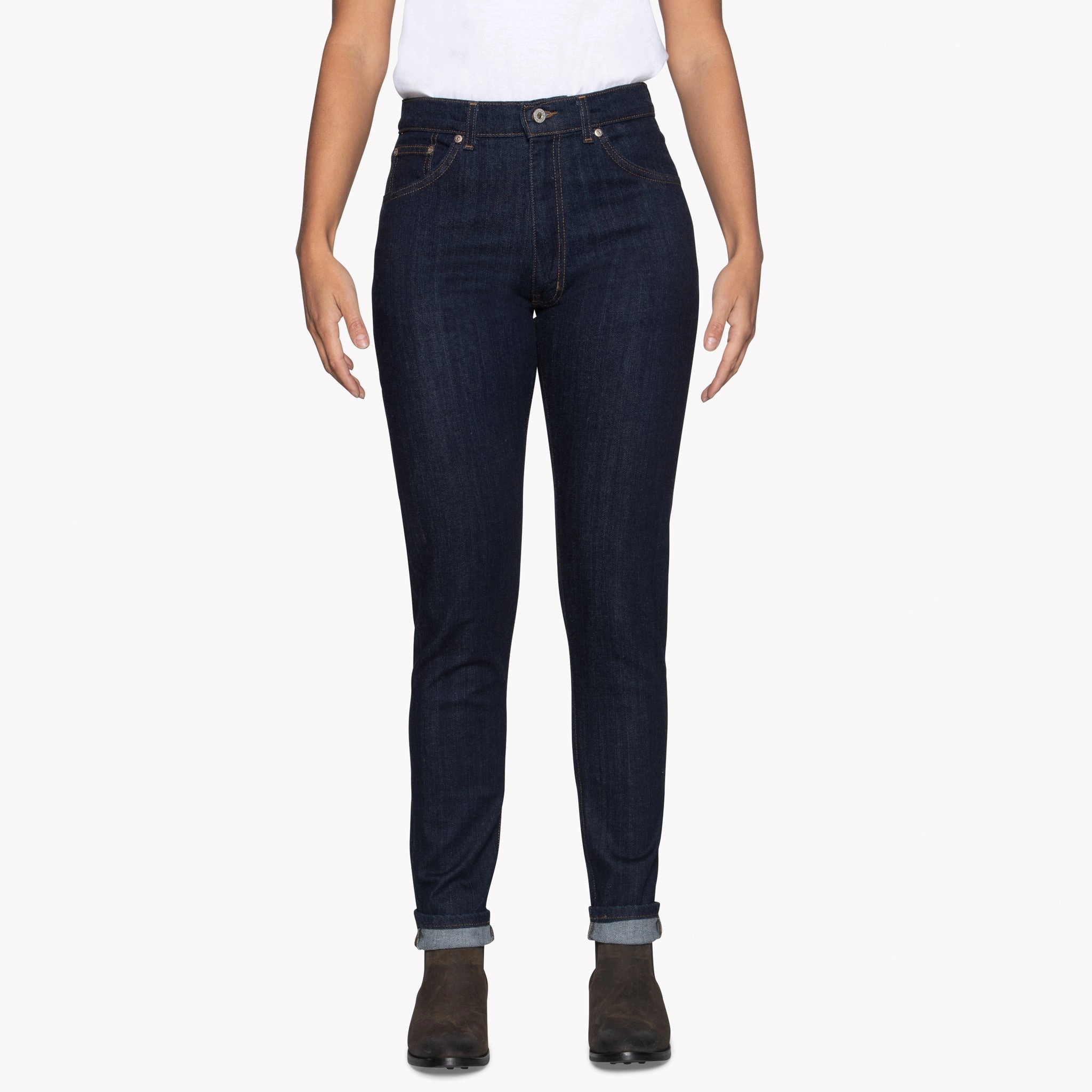 Women's - Max - Cashmere Blend Stretch Denim