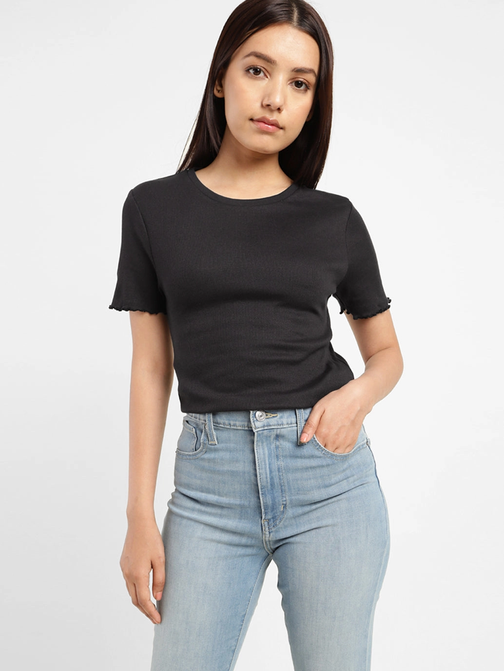 Women's Solid Regular Fit Top