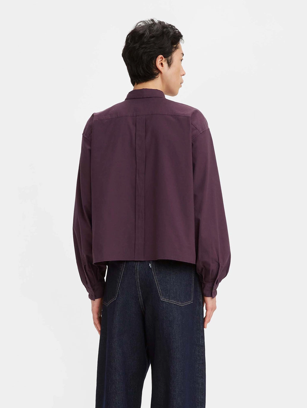Women's Solid Shirt Collar Shirt