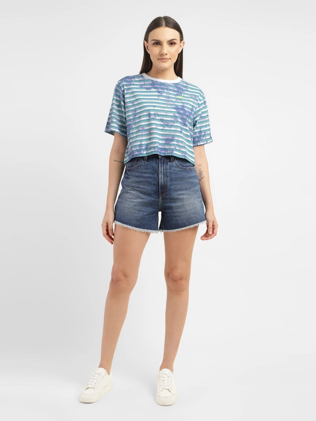Women's Striped Loose Fit T-shirt