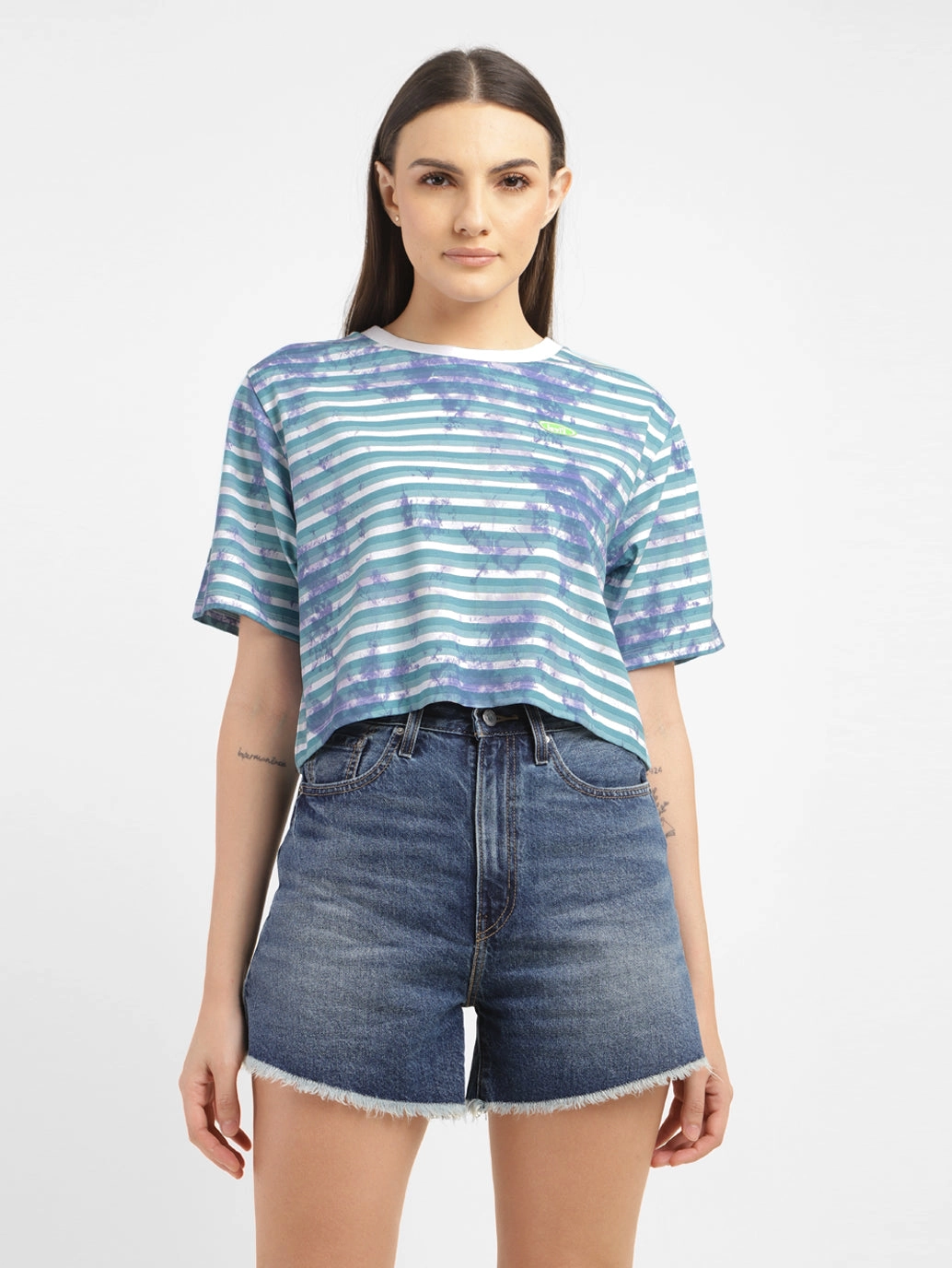 Women's Striped Loose Fit T-shirt