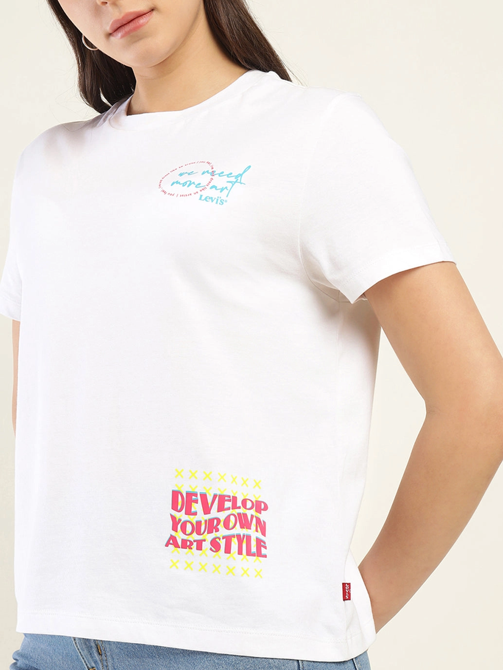 Women's Typography Relaxed Fit T-Shirt