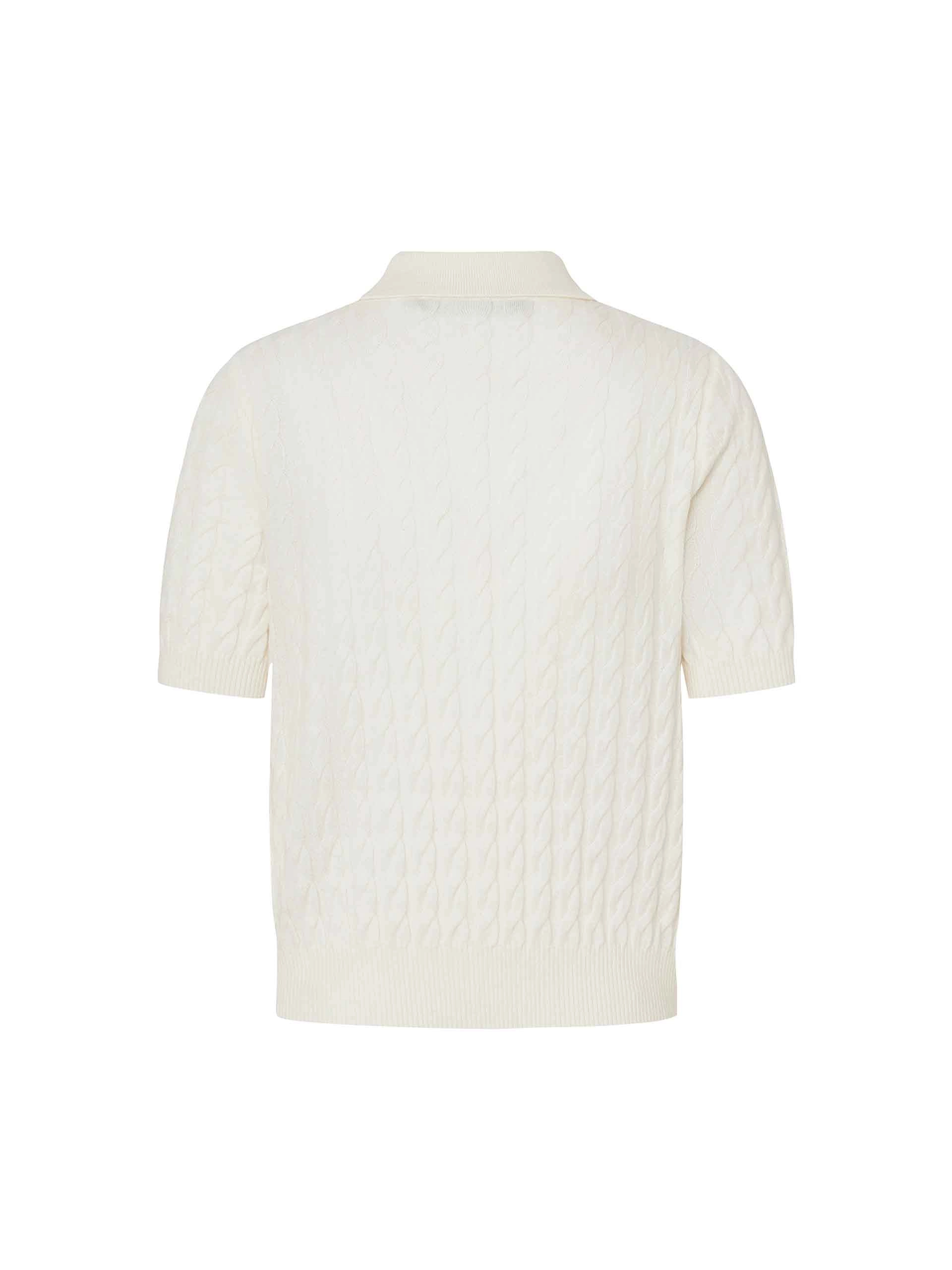 Wool Cable Knitted Top