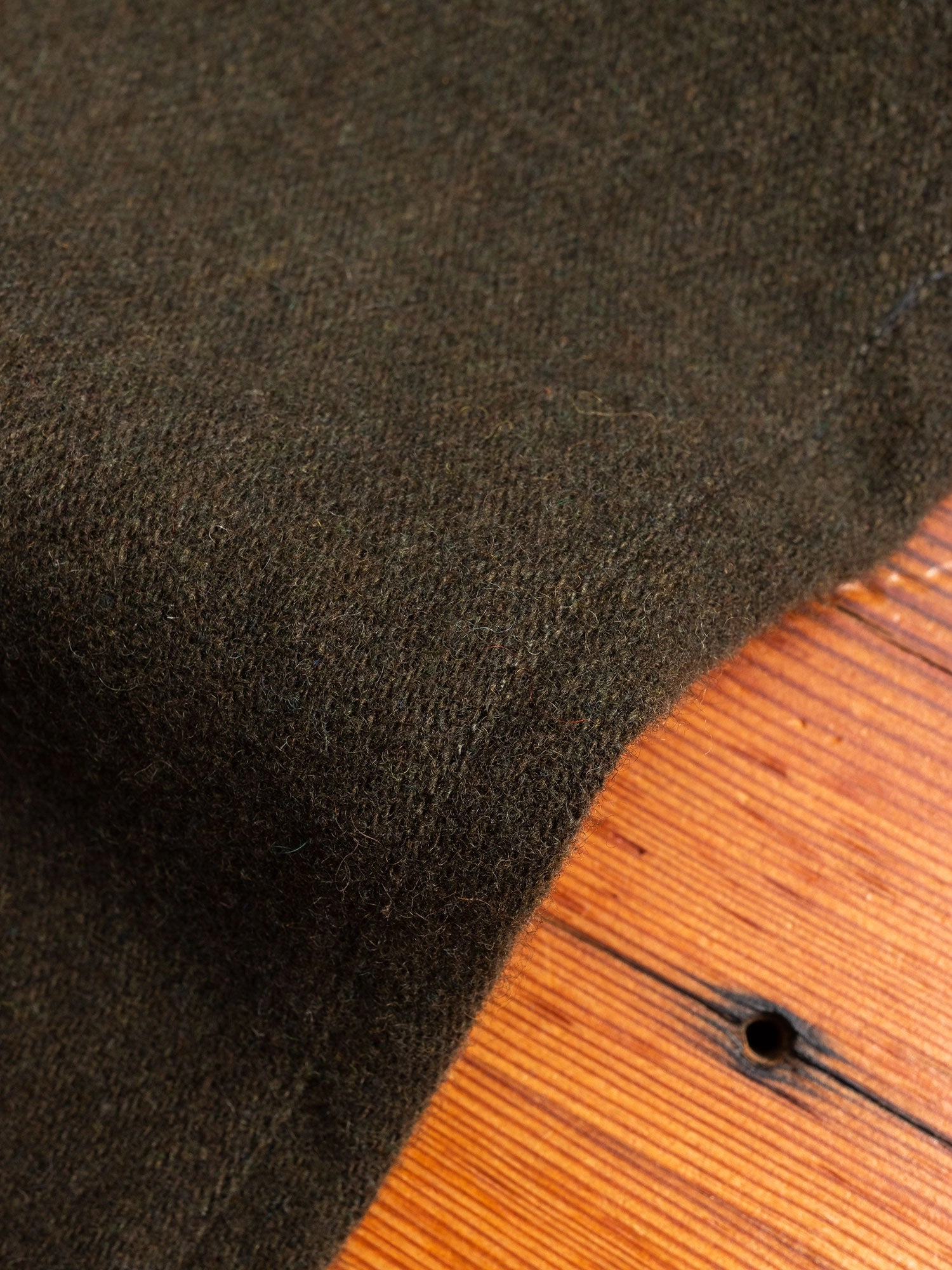Wool Sarouel Pants in Khaki