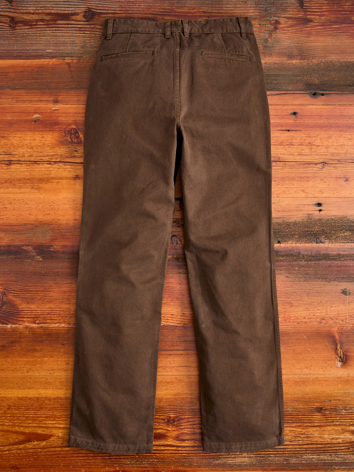 Work Pant in Espresso Twill