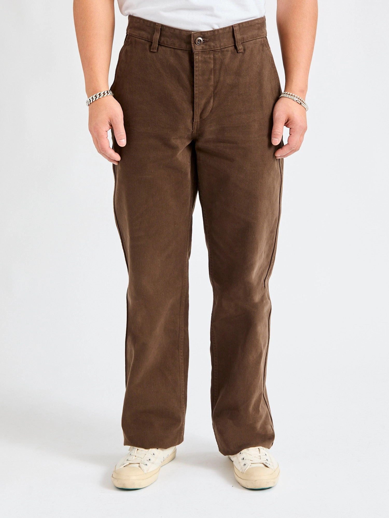 Work Pant in Espresso Twill